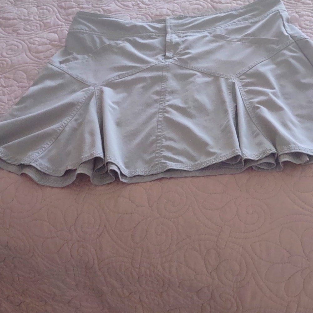 Cute khaki color skirt very good used condition